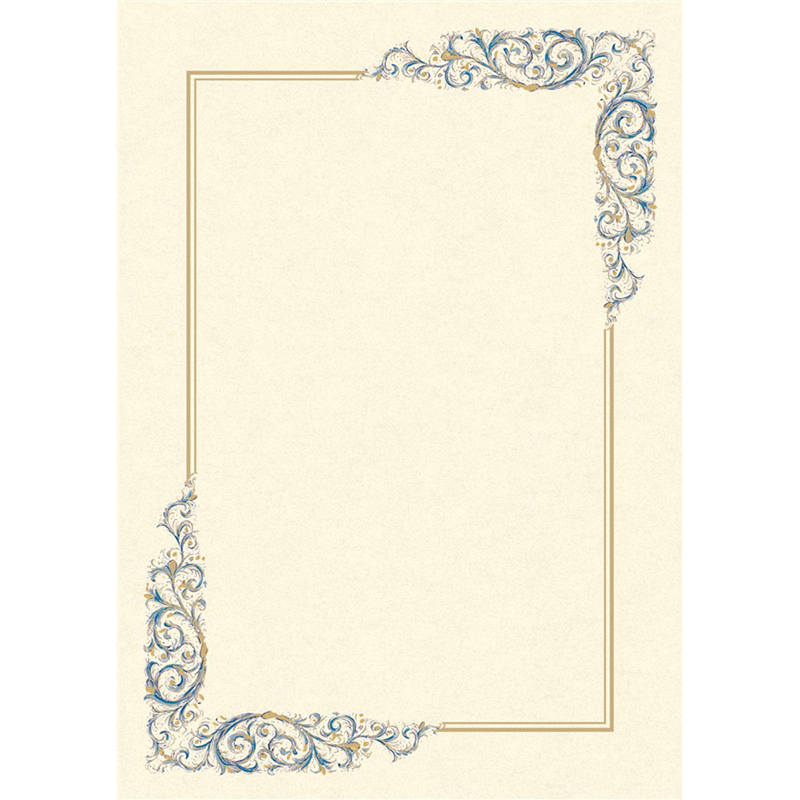 BLISTER 10 DIPLOMI PERGAMENA 297x420mm 160gr 14-6301 KARTOS