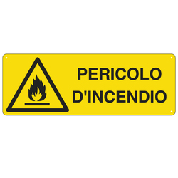 CARTELLO ALLUMINIO 35x12