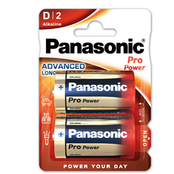 BLISTER 2 torce LR20 Pro Power D PANASONIC