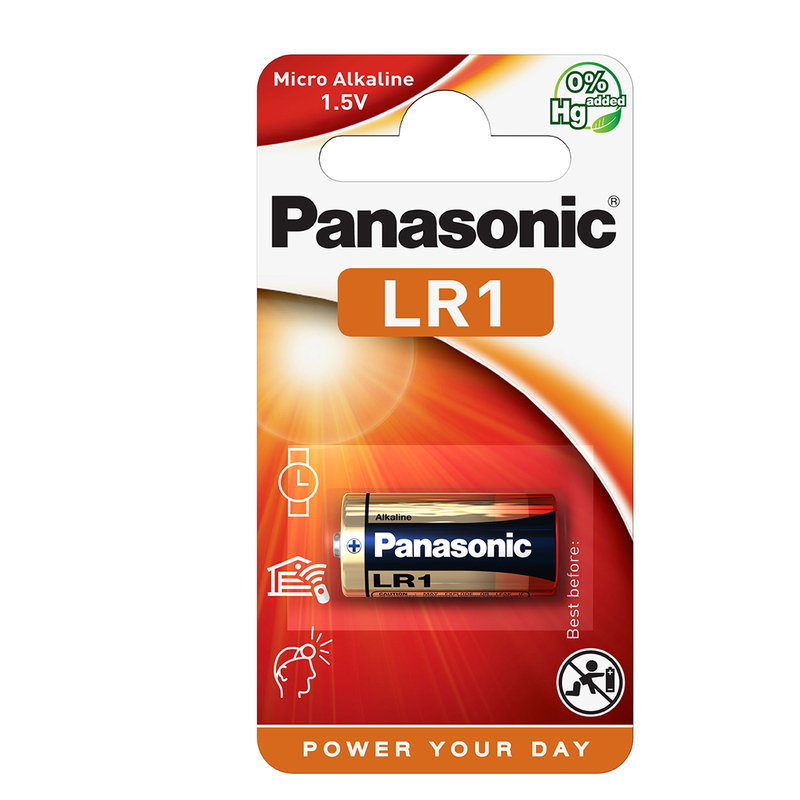 MICROPILA LR1 ALCALINA 1,5V PANASONIC