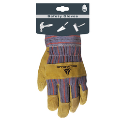 GUANTI DOCKER in CROSTA di BOVINO DC103 TAGLIA 10 in blister