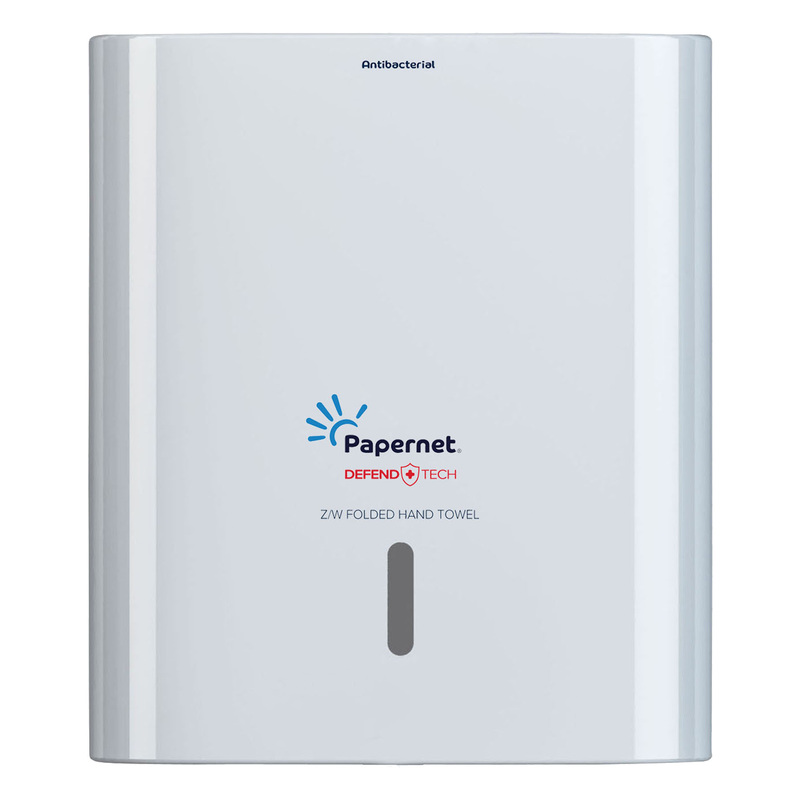 Dispenser ASCIUGAMANI PIEGATI Z/W BIANCO Hi-Tech