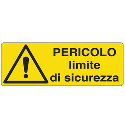 CARTELLO ALLUMINIO 35x12