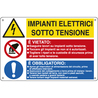 CARTELLO ALLUMINIO 50x33