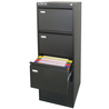 CLASSIFICATORE Kubo 4 CASSETTI per CART. SOSPESE NERO H 132cm
