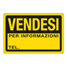 CARTELLO IN PPL 30x20cm 'VENDESI'