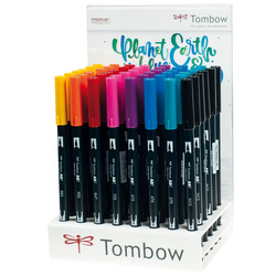 Expo 48 pennarelli Tombow ABT Dual Brush 8 colori assortiti