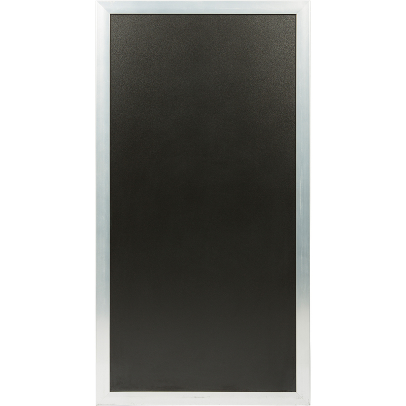 LAVAGNA Multiboard NERA 60x115cm cornice ARGENTO Securit