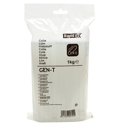 COLLA TERMOFUSIBILE 19cm D12mm 1Kg TRASPARENTE