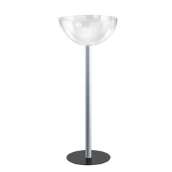 EXPO CONTENITORE con 1 SEMISFERA Ã 50cm - H96cm