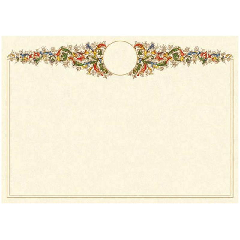 BLISTER 10 DIPLOMI PERGAMENA 210x297mm 160gr 14-6284 KARTOS