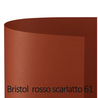 Conf.25 cartoncino Bristol Color 200gr 50x70cm scarlatto 61 Favini