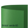 Conf.10 cartoncino Bristol Color 200gr 100x70cm verde 60 Favini