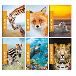 Maxiquaderno A4 36fg+2 100gr 5mm c/margine WILD Be More Special 2024 BM