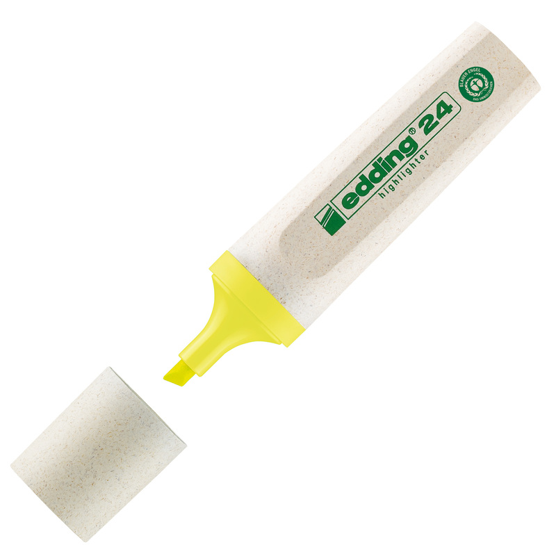 EVIDENZIATORE 24 ECOLINE GIALLO EDDING