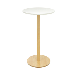 Tavolo alto Ã60 x H110cm Bianco Woody Paperflow