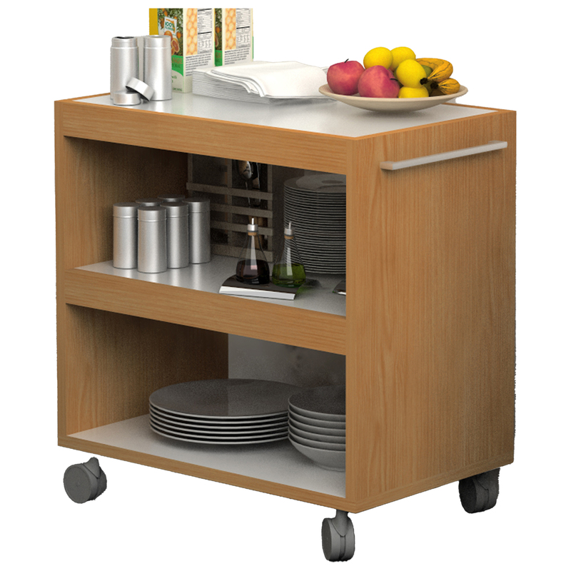 Carrello su ruote 70x43