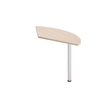 Allungo laterale 145x67xH73cm per scrivanie Agora' Direction Rovere