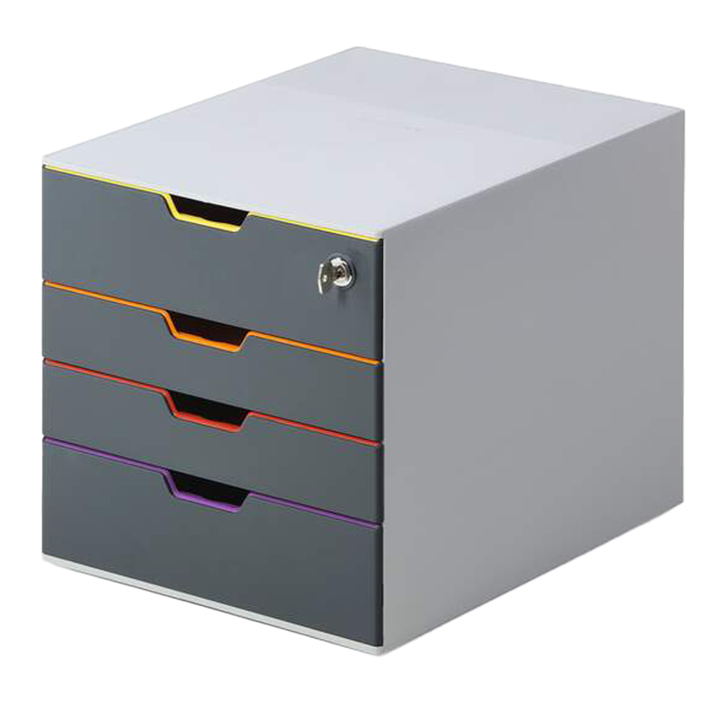 CASSETTIERA A 4 CASSETTI VARICOLOR SAFE DURABLE