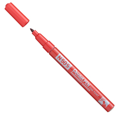 Marcatore N50 slim rosso punta tonda 3