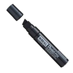 Marcatore N50 extra large nero punta a scalpello 8-15