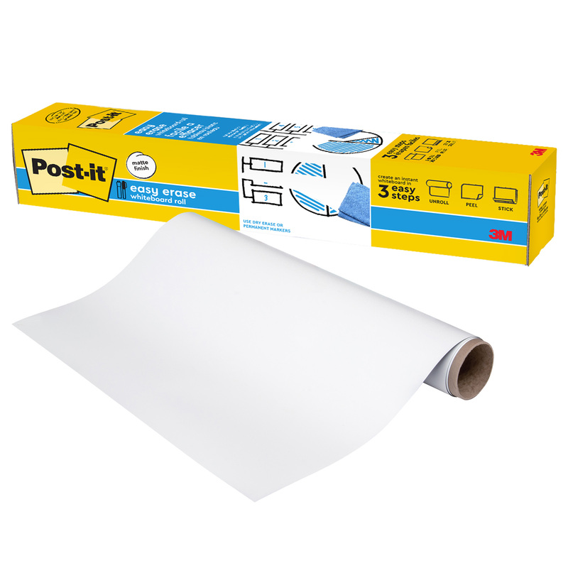 Lavagna Cancellabile in rotolo Post-ItÂ® Easy Erase 60