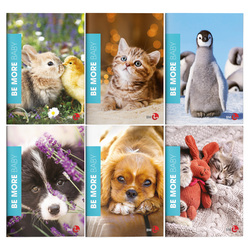 Maxiquaderno A4 36fg+2 100gr rigo di 3a BABY Be More 2024 BM