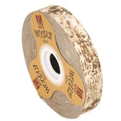 Rotolo nastro Woodly Corteccia 24mmx100mt avorio Bolis