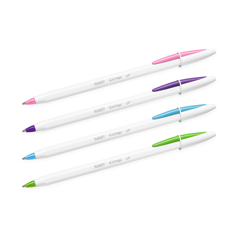 Scatola 20 penna sfera CristalR Up medio 1,2mm fun BICR