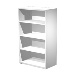 Mobile Medio a giorno 80X45cm H136cm Bianco - AgorA'