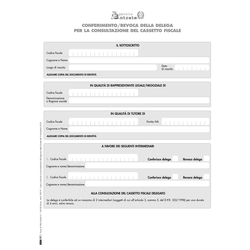 Modulo per conferimento/revoca deleghe cass.fisc. 29