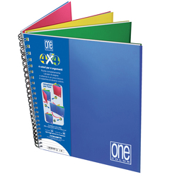 Blocco spiralato A4 4x4 1rigo 80gr One Color Blasetti