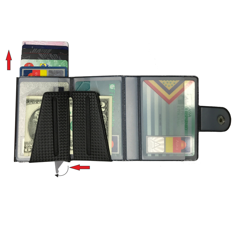 Portacard Wally Carbon 6x9