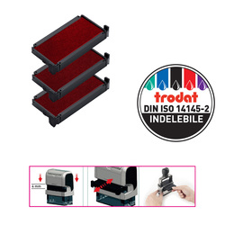 Blister da 3 tamponi 6/4912 rossoTrodat