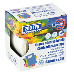 Nastro adesivo telato TPA bianco 200 38mmx2