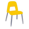 Sedia per bambini Piuma H35cm giallo CWR