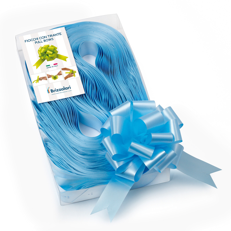 30 nastri strip 6800 31mm-Ã13cm colore azzurro 06 Brizzolari