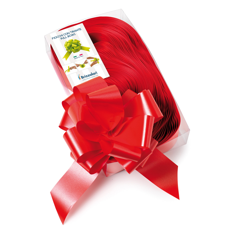 30 nastri strip 6800 50mm-Ã20cm colore rosso 07 Brizzolari