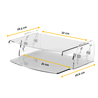 Supporto monitor regolabile ClarityÂ - Fellowes