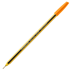 Scatola 10 penna a sfera 434 Noris Stick arancione 1