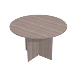 Tavolo riunioni 4 posti Ã120 x H72cm Frassino toscano - EASY