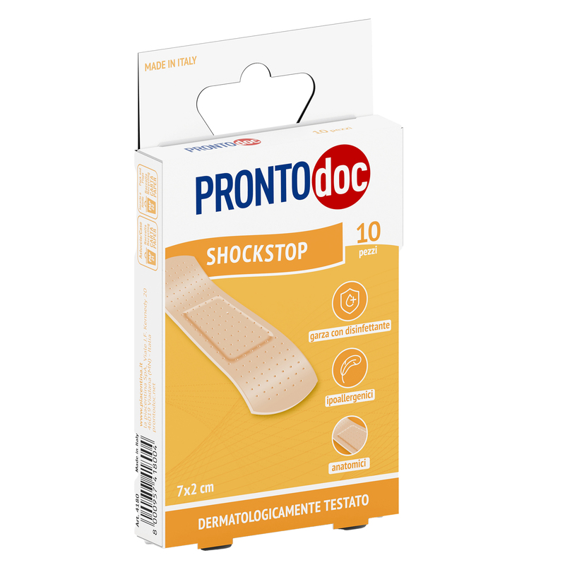 Scatola 10 Cerotti ShockStop ProntoDoc