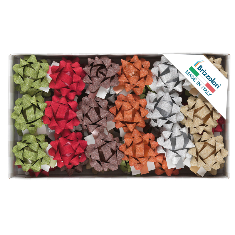 50 stelle Glitty 68245 10mmxD5cm colori assortiti Brizzolari