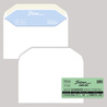 500 buste SILVER MATIC 80 FSCÂ® gommata bianca s/finestra 110x230mm 80gr Pigna