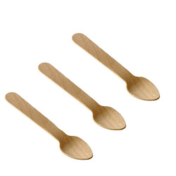 48 Cucchiaini in legno 9