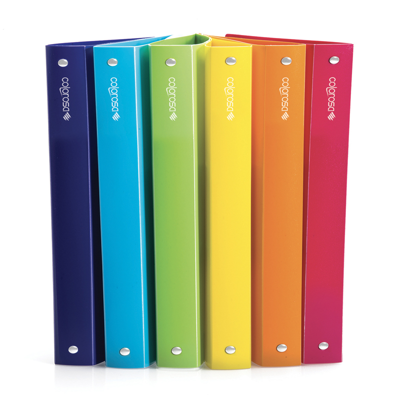 Raccoglitore Colorosa 4R D30mm col.ass 245x307mm