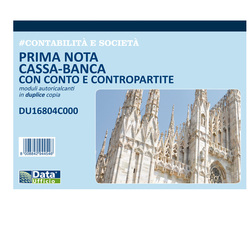 Blocco prima nota cassa 50/50copie autor. 21