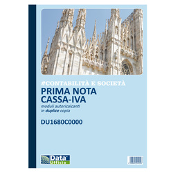 Blocco prima nota cassa/iva 50/50copie autor. 29