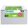 Value Pack 10 Nastri Dymo Tipo D1 (12mmX7mt) nero/bianco S0720530