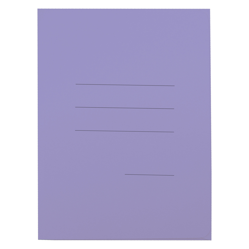 25 cartelline 3L pastello C/stampa rigatura lilla CARTEX BLASETTI